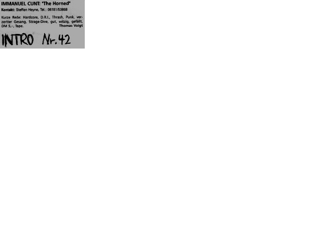 INTRO No. 42